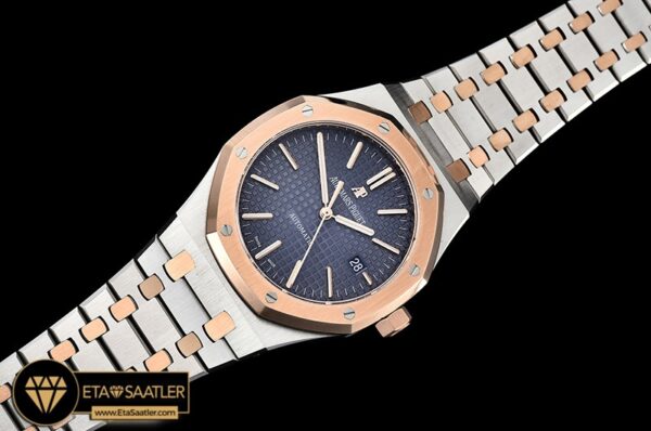 Audemars Piguet Royal Oak Two Tone Blue Dial