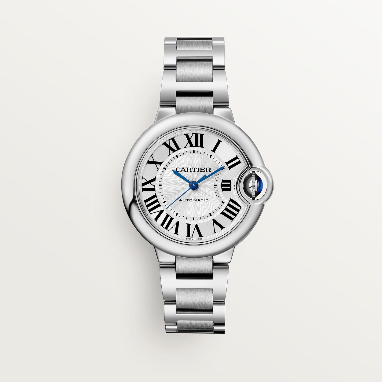 BALLON BLEU ARGENTÉ 33mm