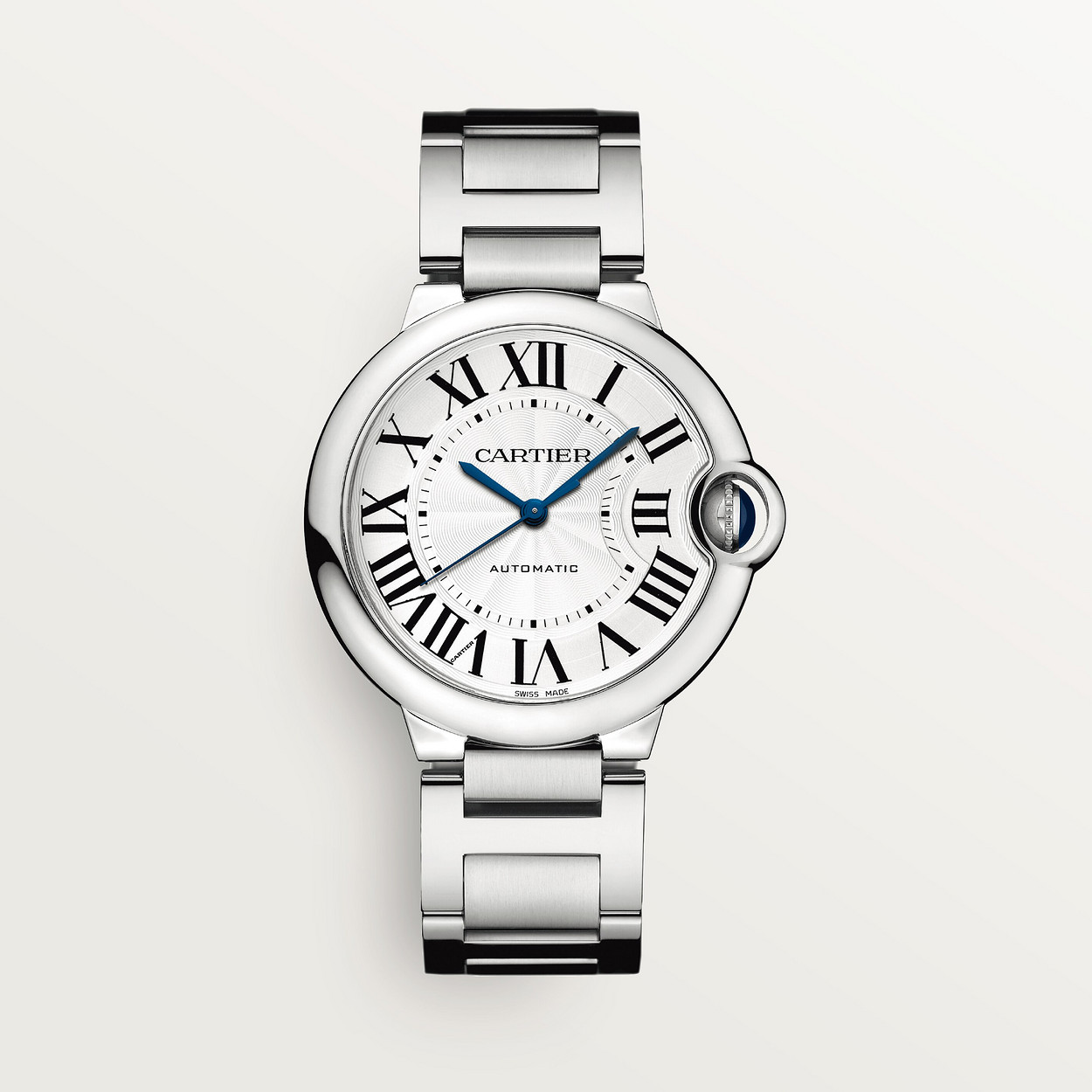 BALLON BLEU ARGENTÉ 36mm