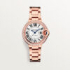 BALLON BLEU SERTIE ROSE 33mm