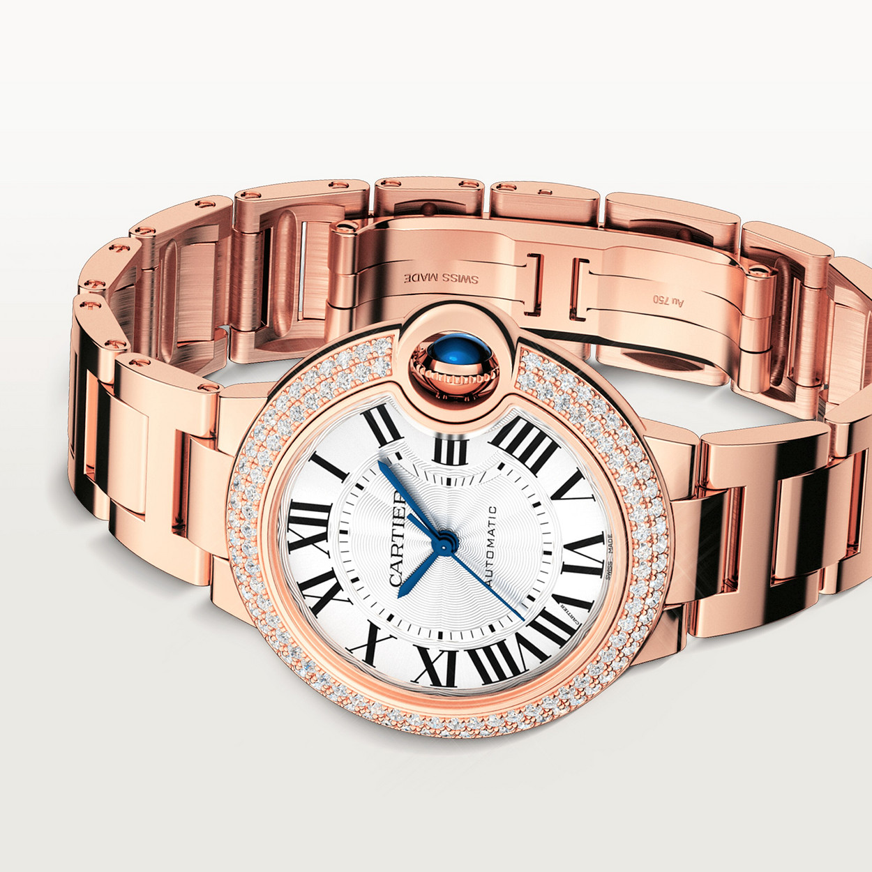 BALLON BLEU SERTIE ROSE 33mm