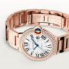 BALLON BLEU SERTIE ROSE 36mm