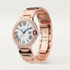 BALLON BLEU SERTIE ROSE 36mm