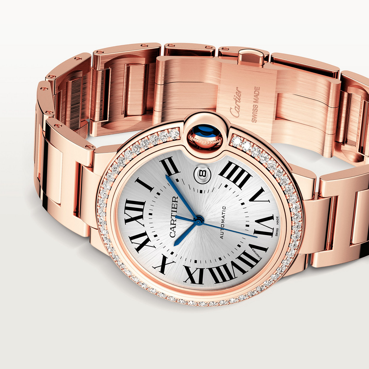 BALLON BLEU SERTIE ROSE 42mm