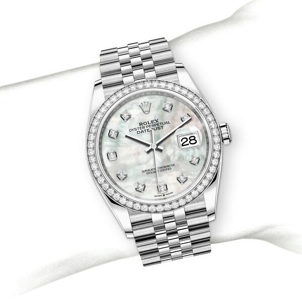 DATEJUST NACRE BLANCHE