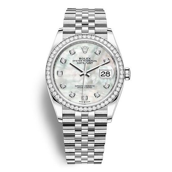 DATEJUST NACRE BLANCHE