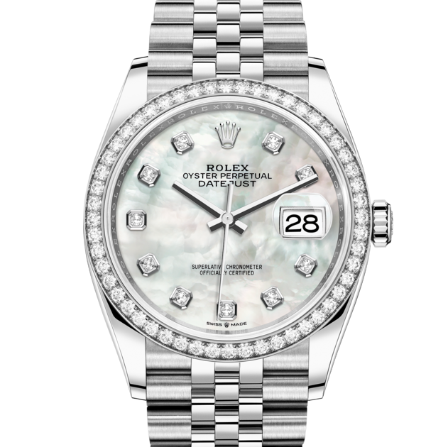 DATEJUST NACRE BLANCHE