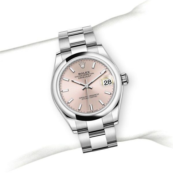 DATEJUST ROSE LISSE