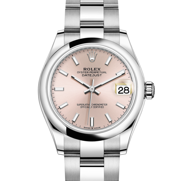 DATEJUST ROSE LISSE