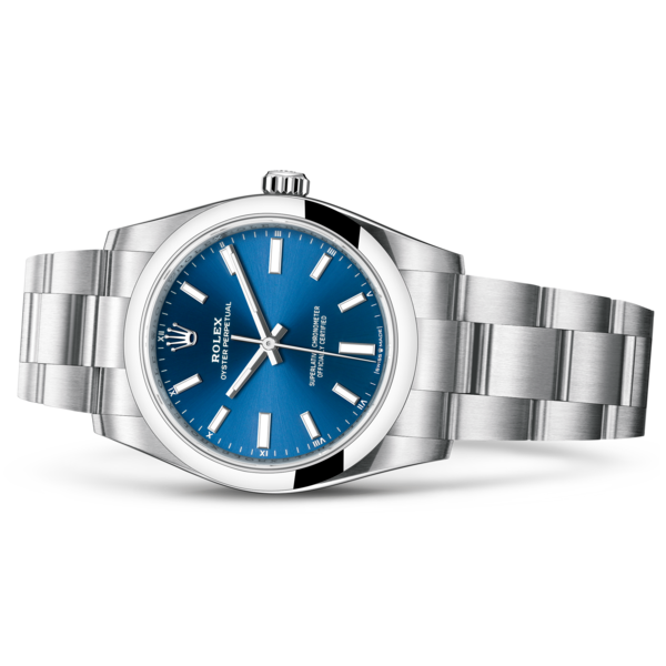 oyster perpetual bleu 34mm