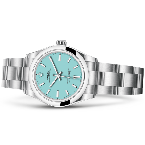 oyster perpetual bleu ciel 31mm