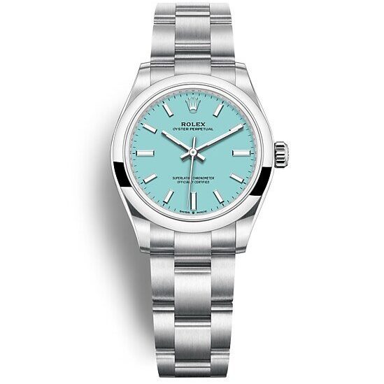 oyster perpetual bleu ciel 31mm