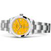 oyster perpetual jaune 31mm