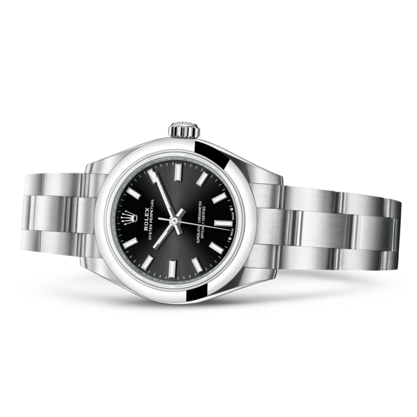 oyster perpetual noir 28mm