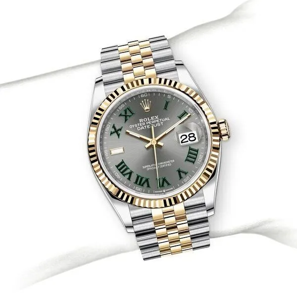 Rolex Datejust 41 Steel And Yellow Gold Wimbledon 126333