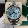 Rolex Day-Date 40 Platinum Ice Blue "Arabic" Dial Middle East Ed.